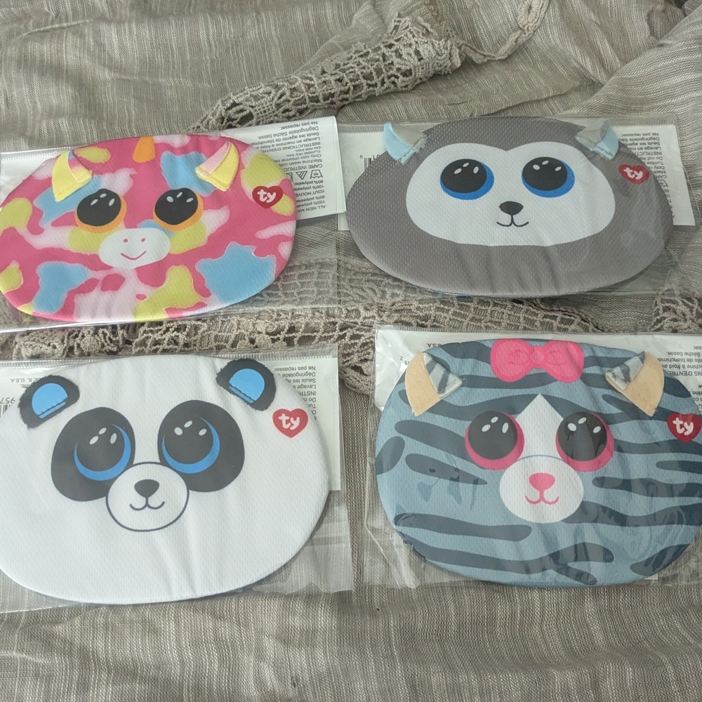 Ty Kids Animal Face Masks - Multicolor